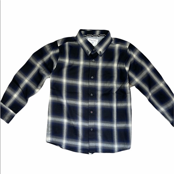 SOVEREIGN CODE BOYS PLAID BUTTON DOWN SHIRT - SZ 8 - NWT! - Picture 2 of 5